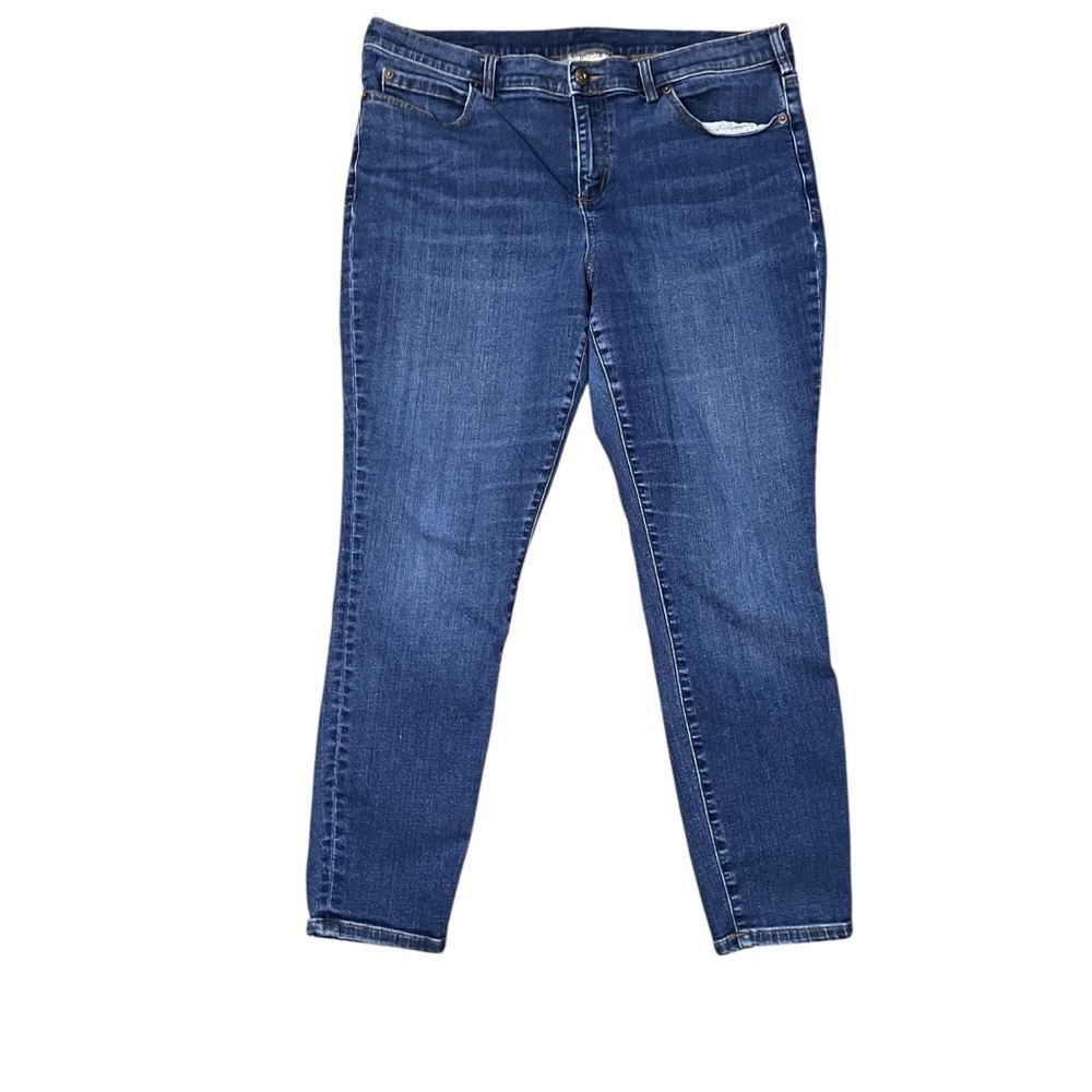 Duluth Trading Company Women’s DuluthFlex Daily Denim Skinny Jeans 16 Short